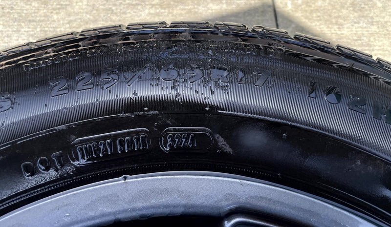 Load image into Gallery viewer, FORD BRONCO SPORT 17x7J ET37.5 5 SPOKE ALLOY WHEEL RIM W/TIRE 2021-2025 # 111619