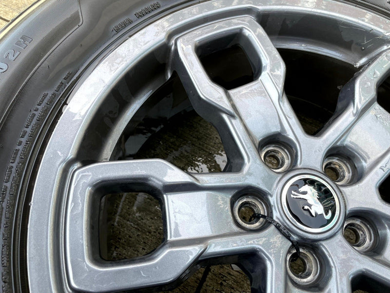 Load image into Gallery viewer, FORD BRONCO SPORT 17x7J ET37.5 5 SPOKE ALLOY WHEEL RIM W/TIRE 2021-2025 # 111622