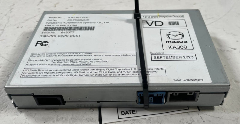 Load image into Gallery viewer, 2024-2025 MAZDA CX-5 SATELLITE RADIO RECEIVER TUNER CONTROL MODULE UNIT # 111148
