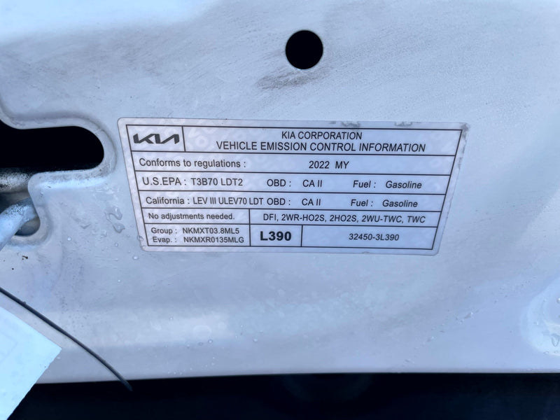 Load image into Gallery viewer, KIA TELLURIDE FRONT HOOD BONNET COVER PANEL ASSEMBLY WHITE (GWP) 20-25 # 107196