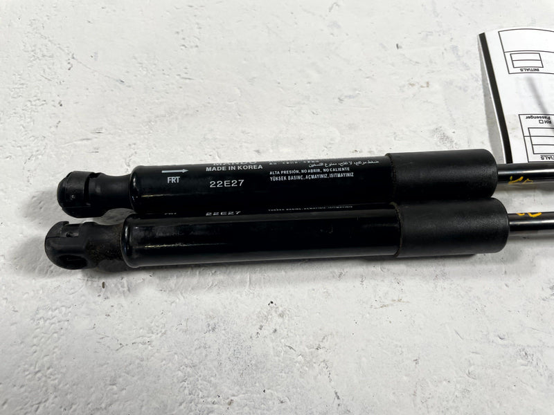 Load image into Gallery viewer, 2020-2025 KIA TELLURIDE FRONT LEFT & RIGHT HOOD LIFT SHOCK STRUT SET # 112733