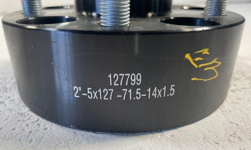 Load image into Gallery viewer, 2020 - 2026 JEEP GLADIATOR 2" WHEEL SPACERS 5X127 5X5 (SET OF 4) # 114128