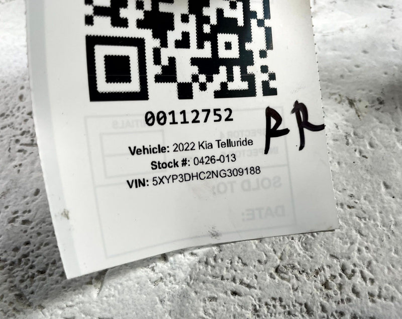 Load image into Gallery viewer, 2020 - 2025 KIA TELLURIDE AWD REAR RIGHT SIDE ABS WHEEL SPEED SENSOR # 112752