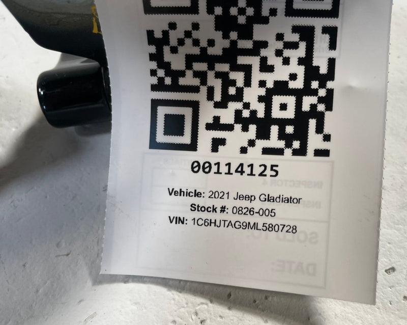 Load image into Gallery viewer, 2020-2023 JEEP GLADIATOR LEFT & RIGHT SIDE HOOD HINGES PAIR BLACK (PX8) # 114125
