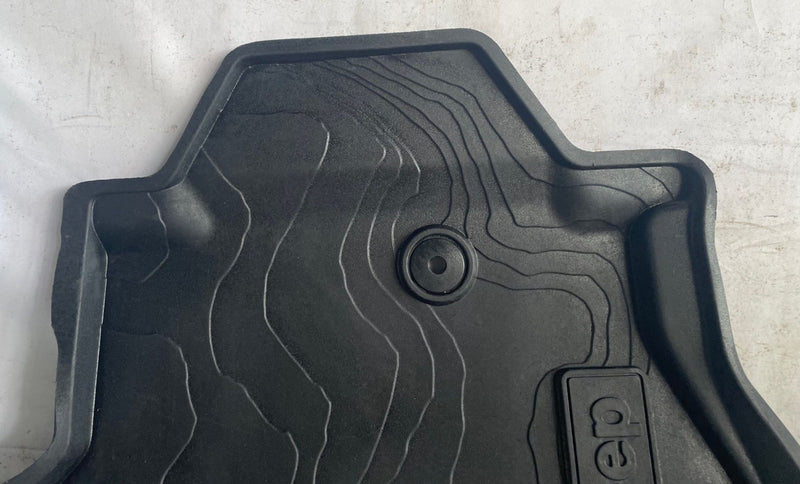 Load image into Gallery viewer, 2020-2026 JEEP GLADIATOR ALL WEATHER INTERIOR FLOOR MAT (SET OF 2) BLACK #114210