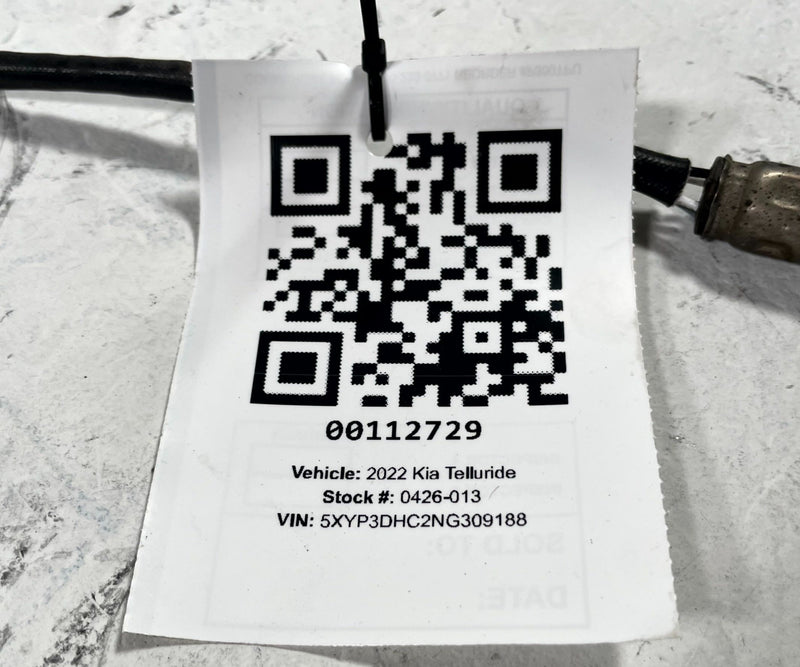Load image into Gallery viewer, 2020-2025 KIA TELLURIDE REAR RIGHT LOWER EXHAUST LAMBDA O2 OXYGEN SENSOR #112729
