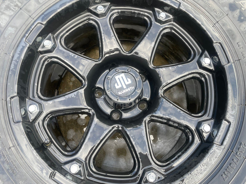 Load image into Gallery viewer, FOR JEEP GLADIATOR 17X9 8 SPOKE MAMMOTH ALLOY WHEEL RIMS (SET#4) 20-25 # 114203