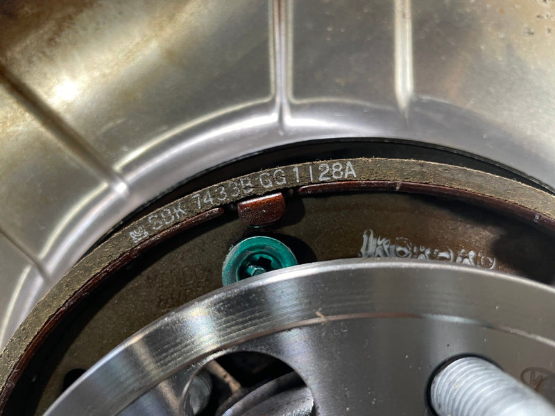 Load image into Gallery viewer, 2019 - 2026 GENESIS G70 REAR LEFT DRIVER SIDE SPINDLE KNUCKLE & HUB # 110038