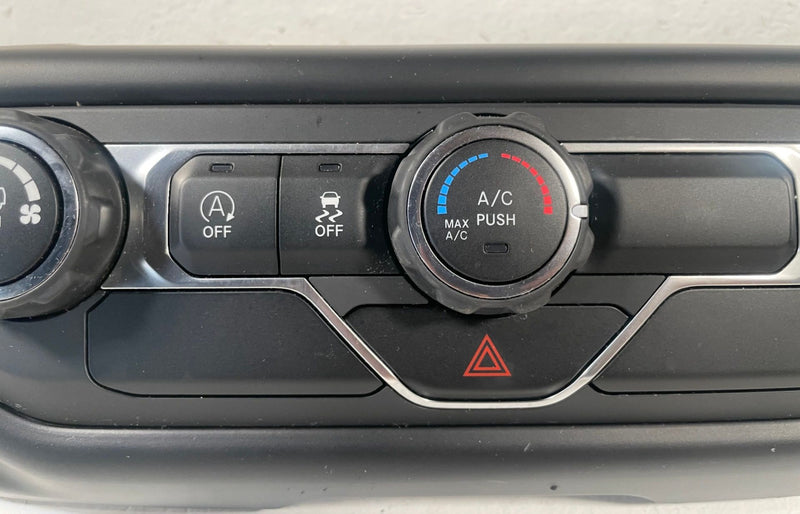Load image into Gallery viewer, 2021 - 2023 JEEP GLADIATOR HVAC A/C HEATER CLIMATE CONTROL SWITCH PANEL # 114175