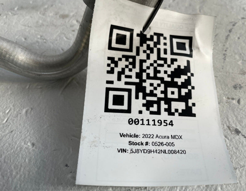 Load image into Gallery viewer, 22-26 ACURA MDX AC AIR CONDITIONING HEAT EXCHANGER HOSE TUBE PIPE LINE # 111954