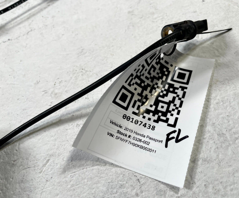 Load image into Gallery viewer, 2016 - 2022 HONDA PASSPORT FRONT LEFT SIDE ABS WHEEL SPEED SENSOR # 107438
