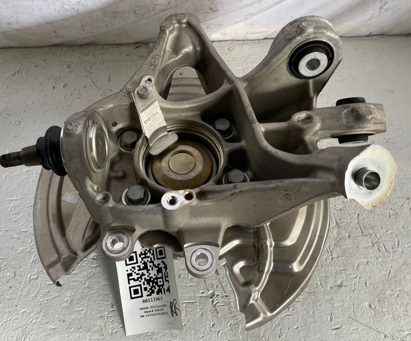 Load image into Gallery viewer, 22-26 ACURA MDX REAR RIGHT PASSENGER SIDE SPINDLE KNUCKLE W/BEARING HUB # 111963