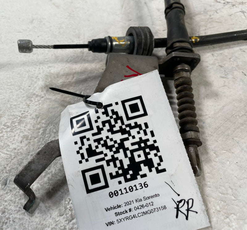 Load image into Gallery viewer, 21-23 KIA SORENTO REAR RIGHT EMERGENCY PARKING BRAKE RELEASE CABLE 2.5L # 110136