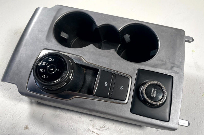 Load image into Gallery viewer, 21-24 FORD BRONCO SPORT FRONT CENTER CONSOLE DUAL CUP HOLDER TRIM PANEL # 111567