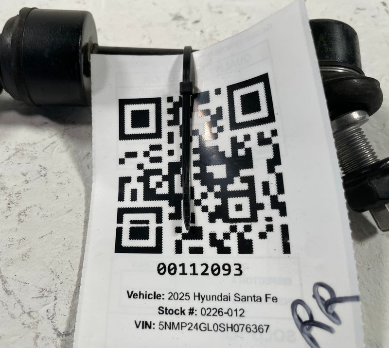 Load image into Gallery viewer, 24-26 HYUNDAI SANTA FE REAR RH OR LH STABILIZER SWAY ANTI ROLL BAR LINK # 112093