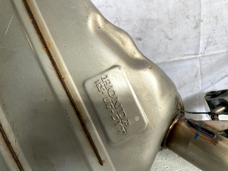Load image into Gallery viewer, 2023 - 2025 HONDA PILOT REAR LEFT DRIVER SIDE EXHAUST MUFFLER PIPE # 109678