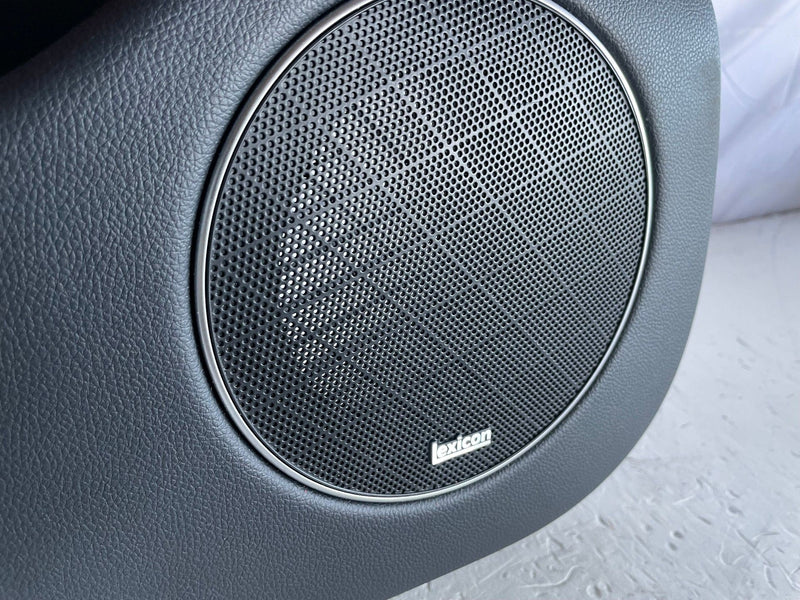 Load image into Gallery viewer, 2022-2025 GENESIS GV70 REAR LEFT INNER DOOR TRIM COVER PANEL RED/BLACK # 107556