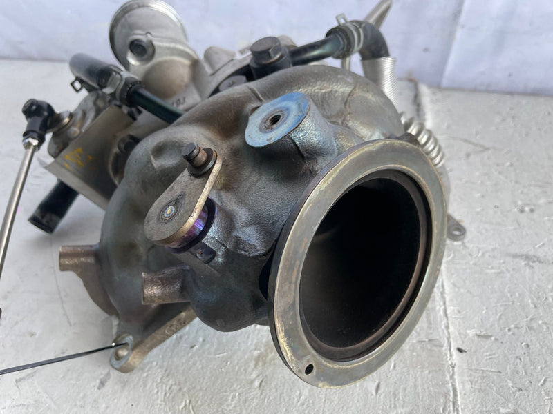Load image into Gallery viewer, 2021-2025 GENESIS GV70 GV80 ENGINE EXHAUST MANIFOLD TURBOCHARGER 2.5L # 107589