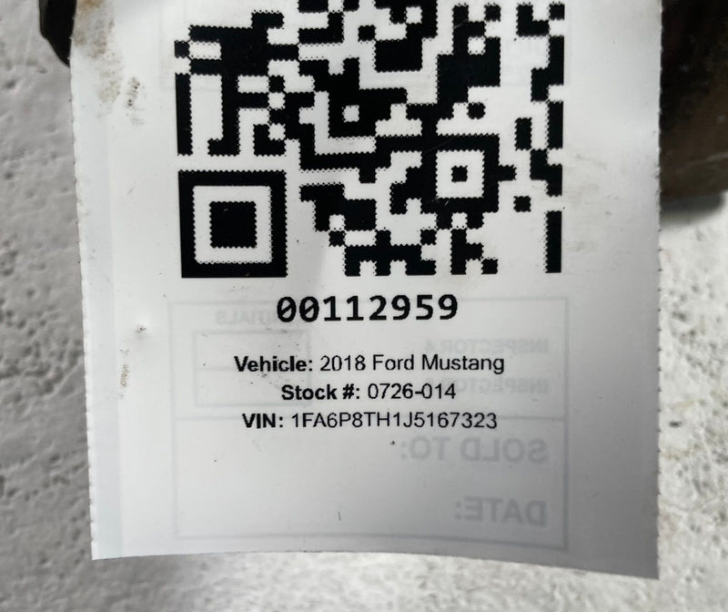 Load image into Gallery viewer, 2015 - 2023 FORD MUSTANG REAR RIGHT DRIVER SIDE DISC BRAKE CALIPER # 112959