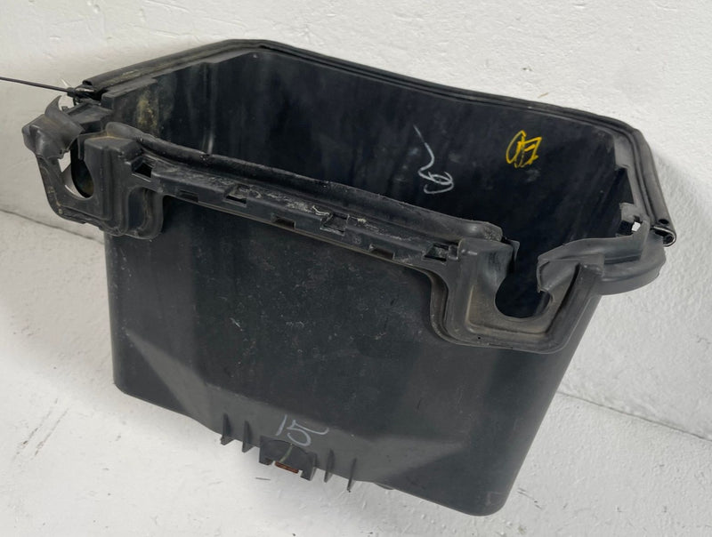 Load image into Gallery viewer, 2015 - 2023 FORD MUSTANG BATTERY TRAY BOX HOUSING BLACK FR3B-10723-A # 112963