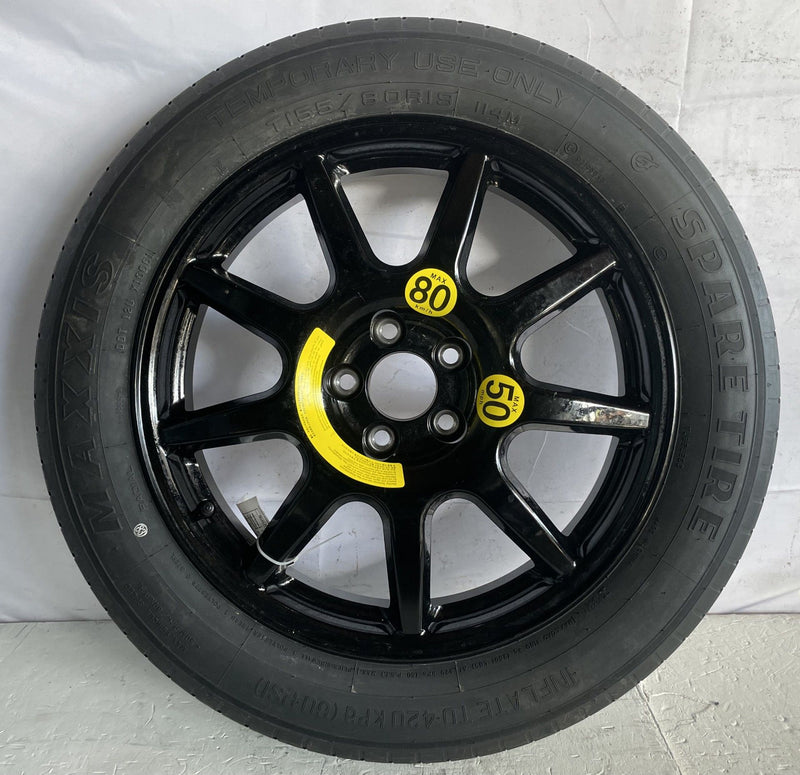 Load image into Gallery viewer, GENESIS GV70 SPARE TIRE WHEEL RIM 19X4 MAXXIS T155/80R19 114M 2022-2025 # 107601