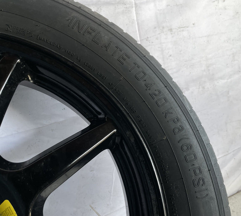 Load image into Gallery viewer, GENESIS GV70 SPARE TIRE WHEEL RIM 19X4 MAXXIS T155/80R19 114M 2022-2025 # 107601