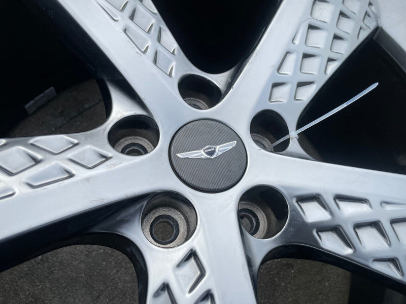 Load image into Gallery viewer, GENESIS GV70 21X9 5 SPOKE WHEEL RIM W/TIRE SILVER (ONLY#1) 2022-2025 # 107615