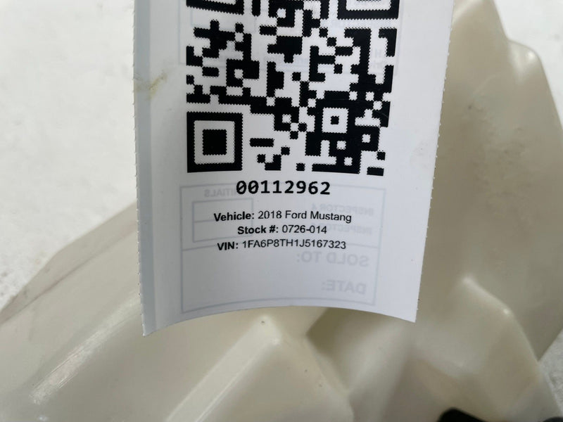 Load image into Gallery viewer, 2018 - 2023 FORD MUSTANG WINDSHIELD WASHER FLUID RESERVOIR TANK 2.3L # 112962