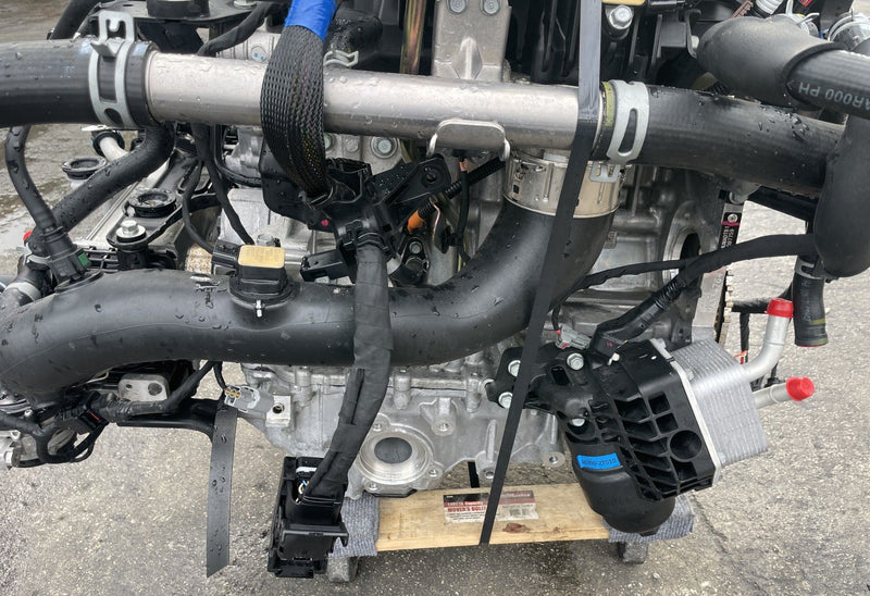 Load image into Gallery viewer, GENESIS GV70 AWD ENGINE MOTOR WITH TURBO ASSEMBLY 2.5L 29K 2022-2024 # 107619