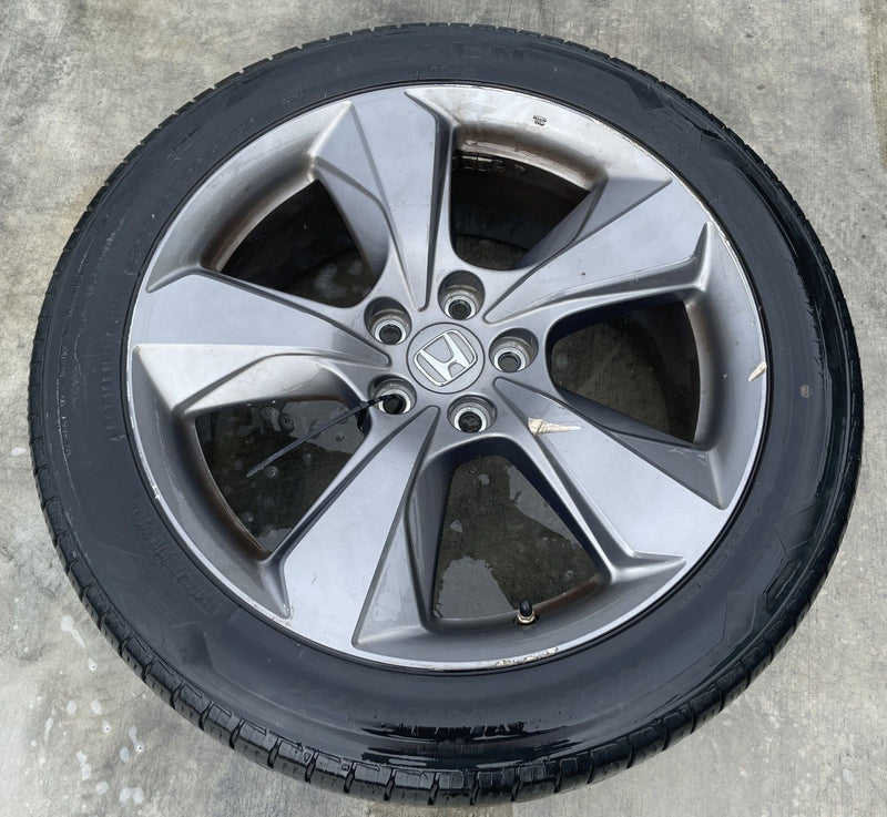 Load image into Gallery viewer, HONDA PASSPORT 20X8.5J ET55 5 SPOKE WHEEL RIM W/TIRE (ONLY#1) 3.5L 19-21 #107498