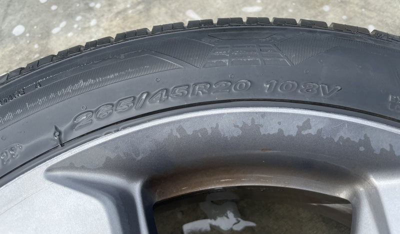 Load image into Gallery viewer, HONDA PASSPORT 20X8.5J ET55 5 SPOKE WHEEL RIM W/TIRE (ONLY#1) 3.5L 19-21 #107498
