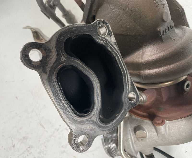 Load image into Gallery viewer, 2015-2023 FORD MUSTANG ECOBOOST GAS ENGINE TURBOCHARGER FR3E9G438CF 2.3L# 112981