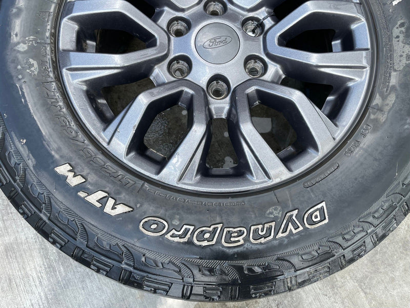 Load image into Gallery viewer, FORD RANGER 17x8 12 SPOKE GRAY ALLOY WHEEL RIM W/TIRE (ONLY#1) 2019-2023 #112228