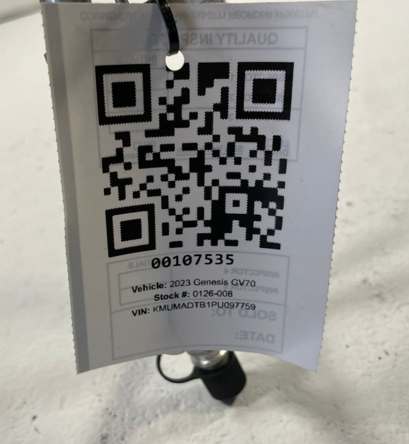Load image into Gallery viewer, 2022 - 2025 GENESIS GV70 A/C AIR CONDITIONING DISCHARGE HOSE LINE # 107535