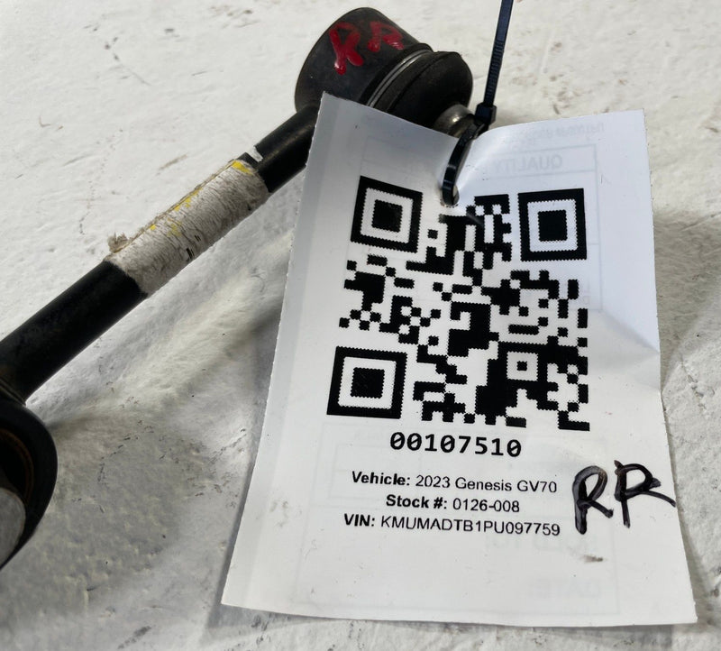 Load image into Gallery viewer, 2022 - 2025 GENESIS GV70 REAR RIGHT STABILIZER SWAY ANTI ROLL BAR LINK # 107510
