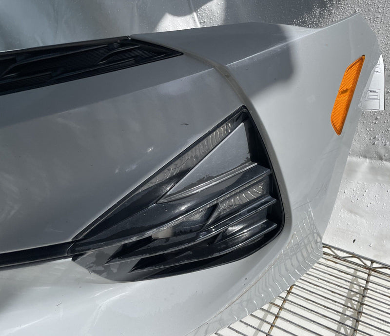 Load image into Gallery viewer, KIA K5 GT FRONT BUMPER COVER ASSEMBLY W/GRILLES SILVER (C7S) 2021-2024 # 111811