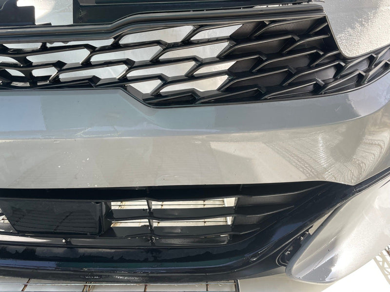 Load image into Gallery viewer, KIA K5 GT FRONT BUMPER COVER ASSEMBLY W/GRILLES SILVER (C7S) 2021-2024 # 111811
