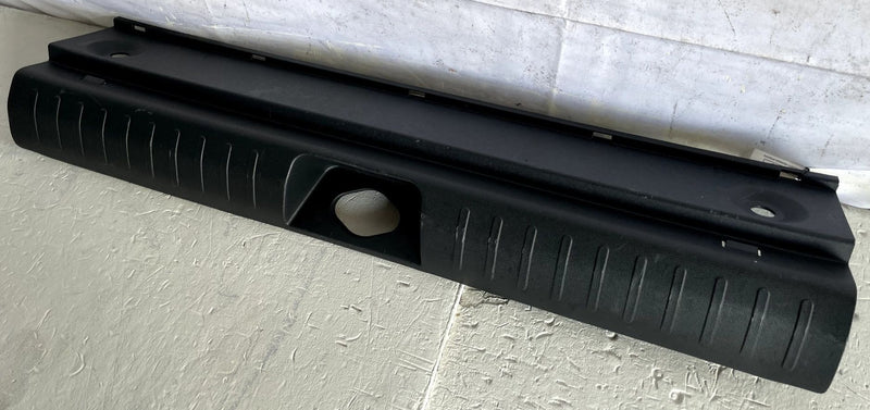 Load image into Gallery viewer, 2022 - 2024 KIA EV6 REAR TRUNK SILL SCUFF PLATE TRIM COVER PANEL BLACK # 109921