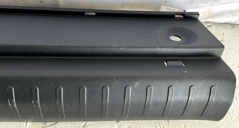 Load image into Gallery viewer, 2022 - 2024 KIA EV6 REAR TRUNK SILL SCUFF PLATE TRIM COVER PANEL BLACK # 109921