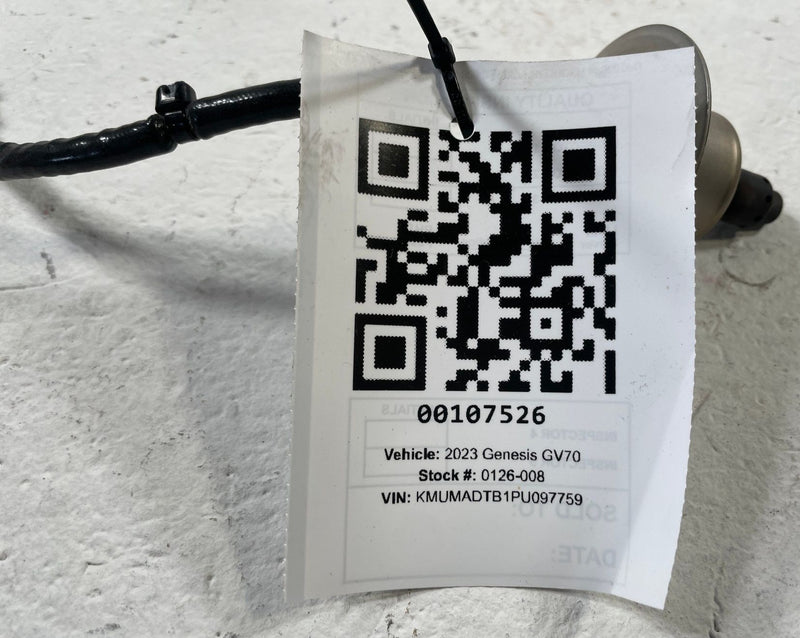 Load image into Gallery viewer, 2022-25 GENESIS GV70 FRONT UPPER EMISSION LAMBDA O2 OXYGEN SENSOR 2.5L # 107526