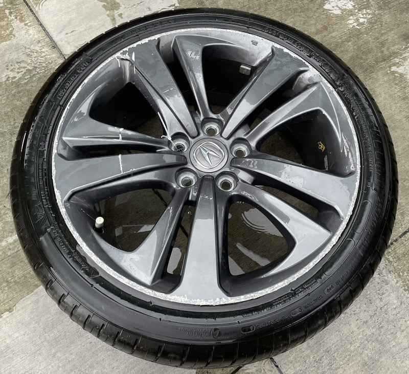 Load image into Gallery viewer, ACURA TLX 19x8-1/2 5 DOUBLE SPOKE ALLOY WHEEL RIM W/TIRE (ONLY#1) 21-23 # 109047