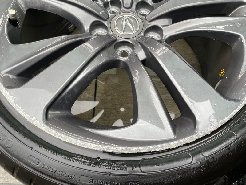 Load image into Gallery viewer, ACURA TLX 19x8-1/2 5 DOUBLE SPOKE ALLOY WHEEL RIM W/TIRE (ONLY#1) 21-23 # 109047