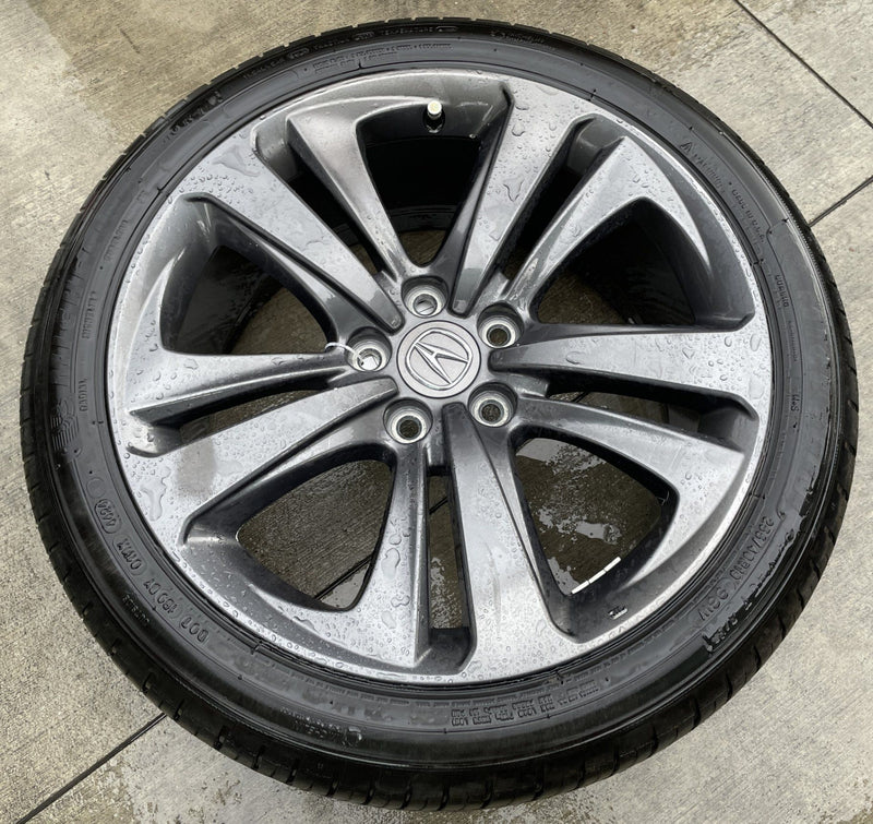 Load image into Gallery viewer, ACURA TLX 19x8-1/2 5 DOUBLE SPOKE ALLOY WHEEL RIM W/TIRE (ONLY#1) 21-23 # 109045