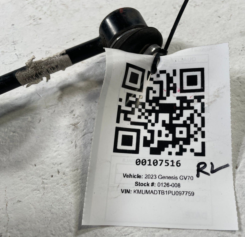Load image into Gallery viewer, 2022 - 2025 GENESIS GV70 REAR LEFT STABILIZER SWAY ANTI ROLL BAR LINK # 107516