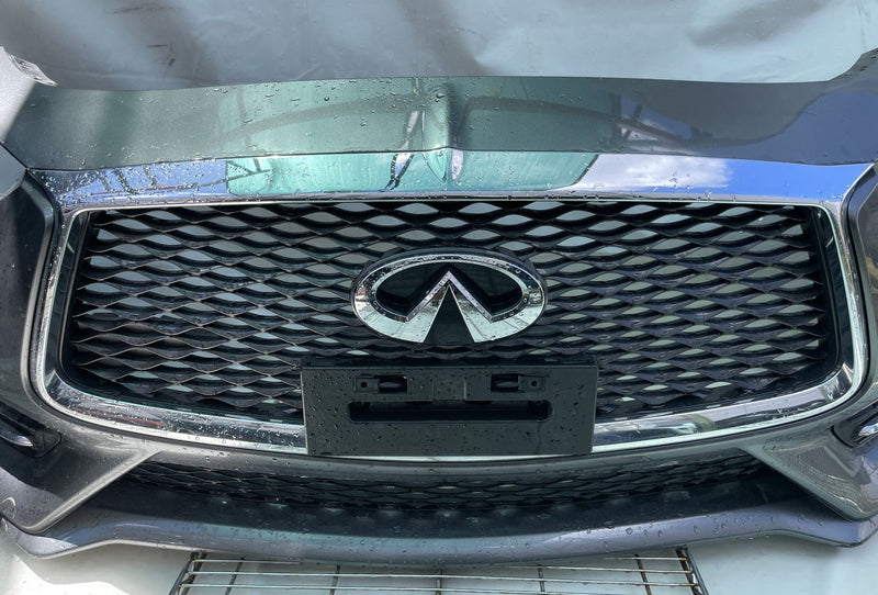 Load image into Gallery viewer, INFINITI Q60 FRONT BUMPER COVER ASSEMBLY GRAY KAD W/O PARK ASSIST 17-22 # 112536