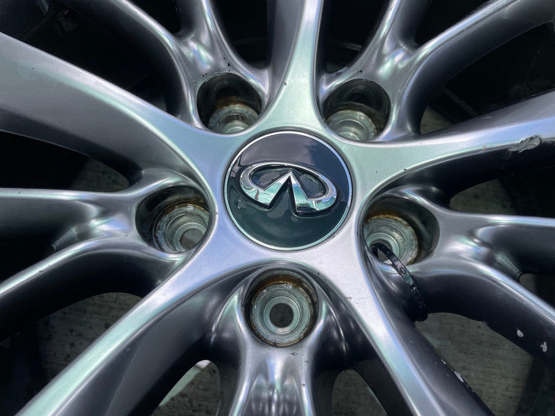Load image into Gallery viewer, INFINITI Q50 18x7.5 15 V SPOKE ALLOY WHEEL RIM W/ TIRE (ONLY#1) 18-24 # 112488