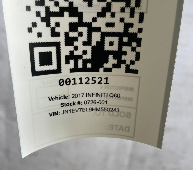 Load image into Gallery viewer, 17-22 INFINITI Q60 WINDSHIELD WASHER RESERVOIR BOTTLE TANK 28910-4HB0A # 112521