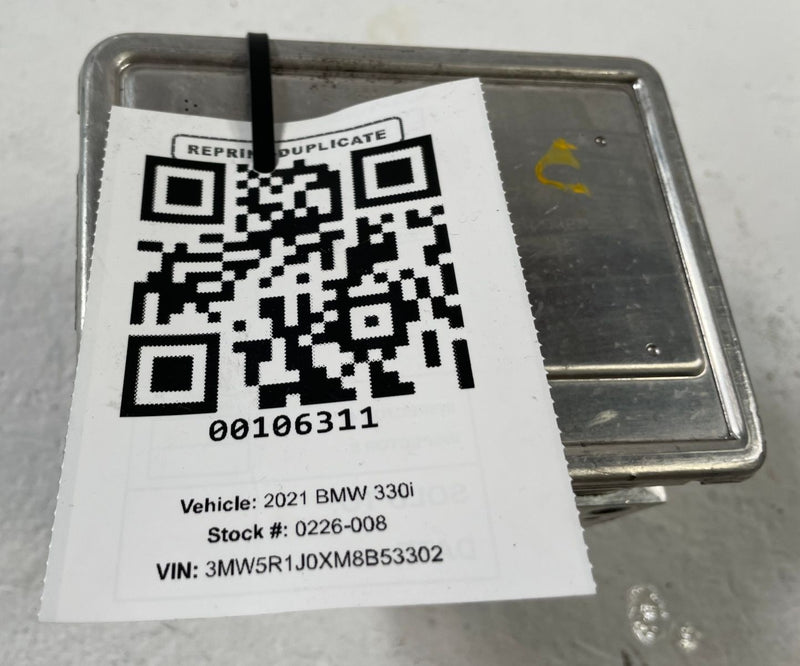 Load image into Gallery viewer, 2021 BMW 330I G20 ABS ANTI LOCK BRAKE PUMP MODULE UNIT 34505A2D759 # 106311