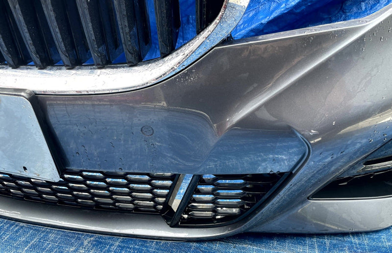 Load image into Gallery viewer, BMW G20 330i FRONT BUMPER COVER ASSEMBLY W/ PARK ASSIST GRAY (B39) 19-22 #110307