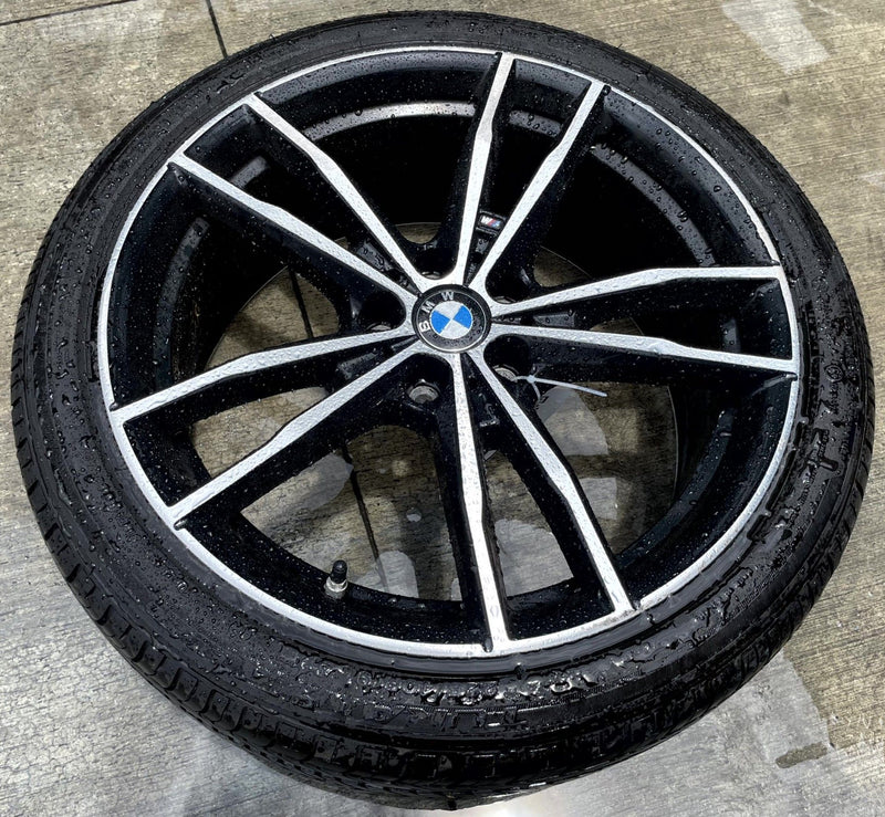 Load image into Gallery viewer, BMW G20 330i REAR 19x8'' STYLE 791M DOUBLE SPOKE WHEEL RIM W/TIRE 19-25 # 110324